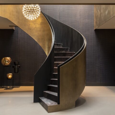 Renovation villa in Zeeland with cast floors and wall panels