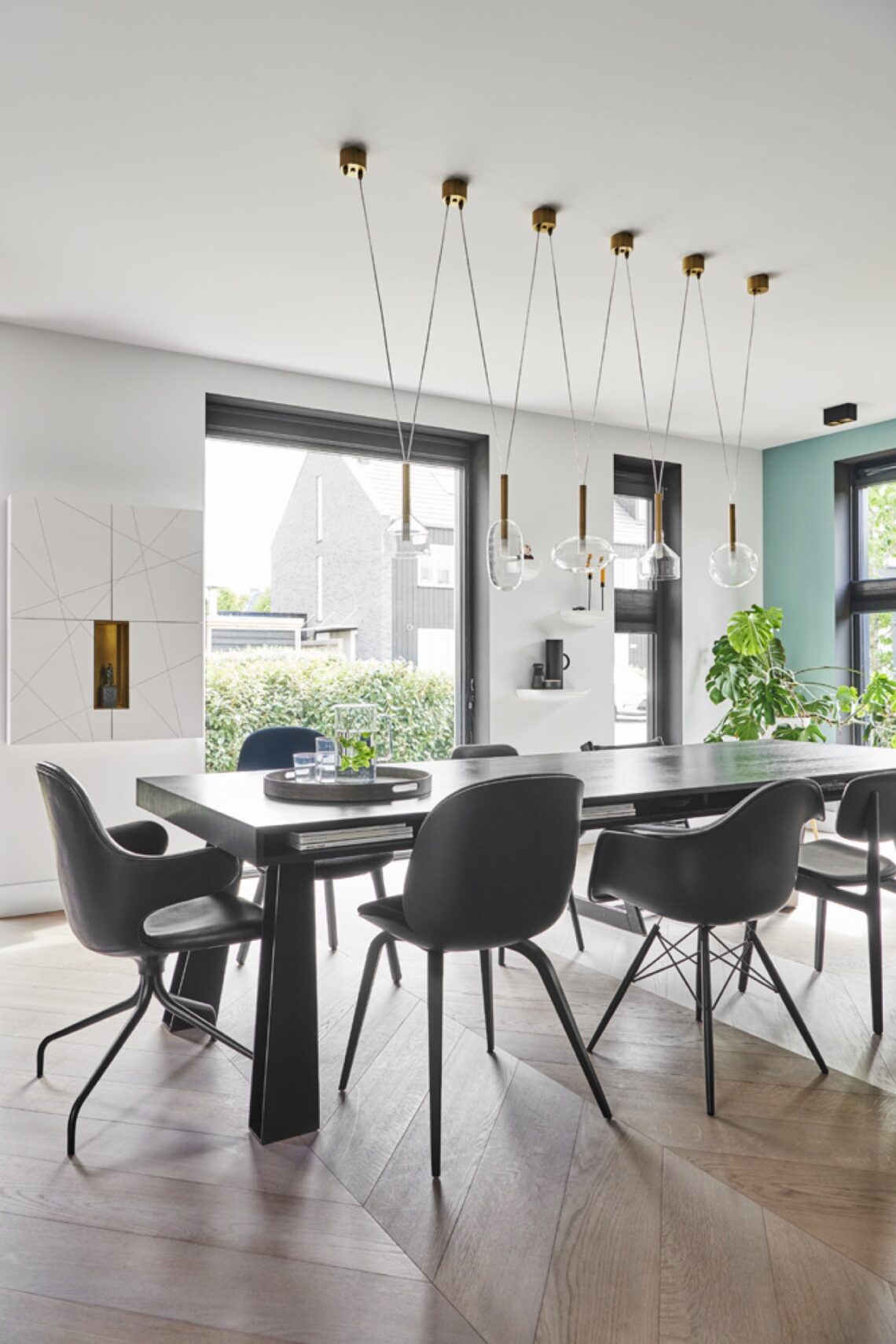 Cheerful family home