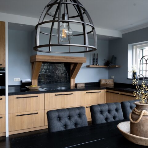 Landelijke keuken met moderne twist