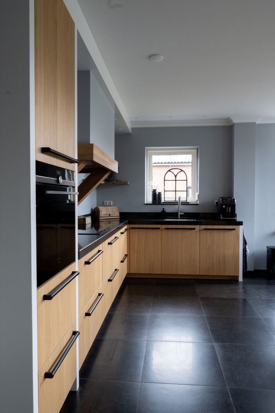 Modern-twist Sottobicchiere Notz Grain In Rame Su Grigio - Tappetino Per Bicchieri, Design Moderno, Materiale Misto, Ideale Per Tavolo E Scrivania