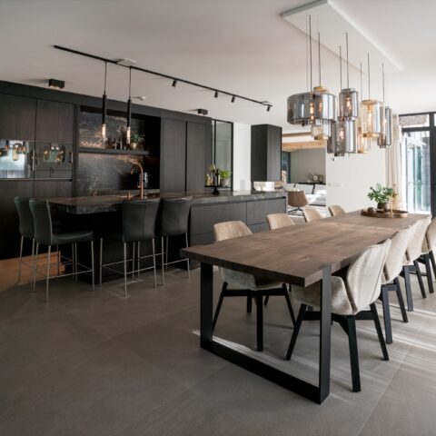 Exclusief keuken design met marmer