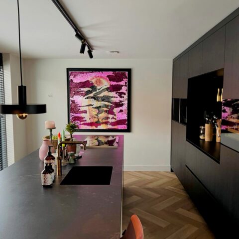 Luxe kunst in interieur