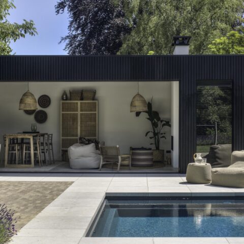 Abstracte villa met veel licht