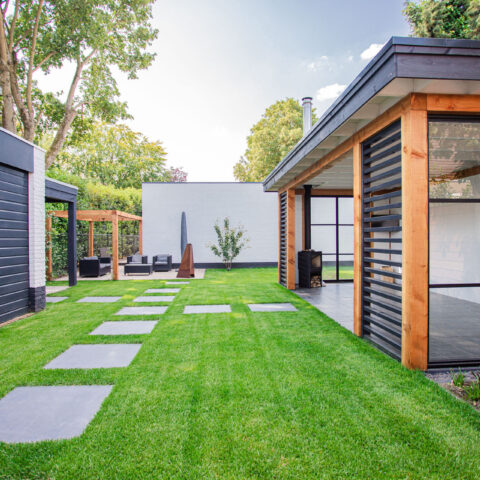 Project tuin met tuinkamer