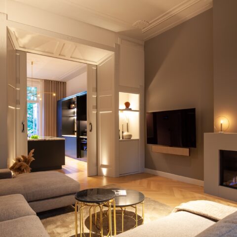 Interieurontwerp elegante stadswoning, Nijmegen