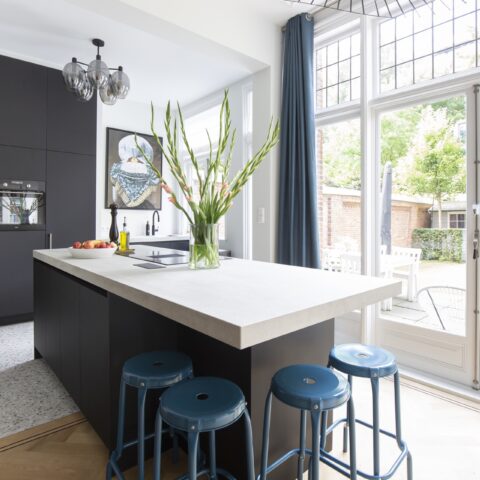 Modern island kitchen