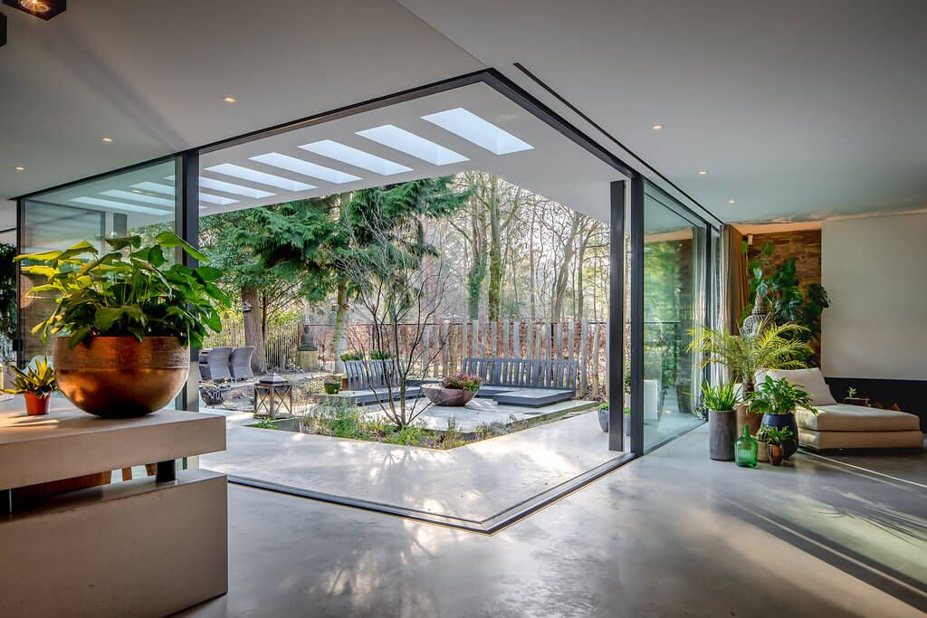 Floor,Indoors,Interior Design,Foyer,Plant,Outdoors,Living Room,Garden,Window,Water, Luxury, Design, Exclusive, Modern, Custom Made, Special, Beautiful