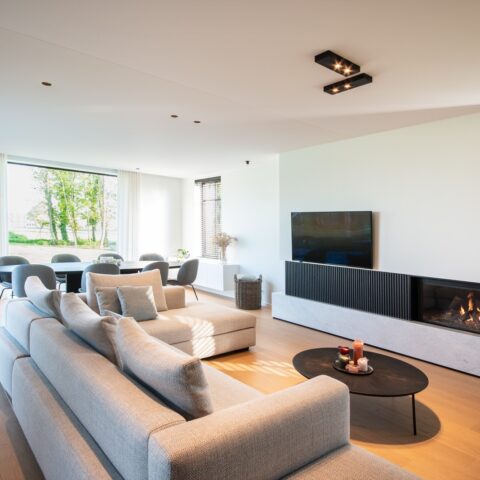 Modern warm interieur
