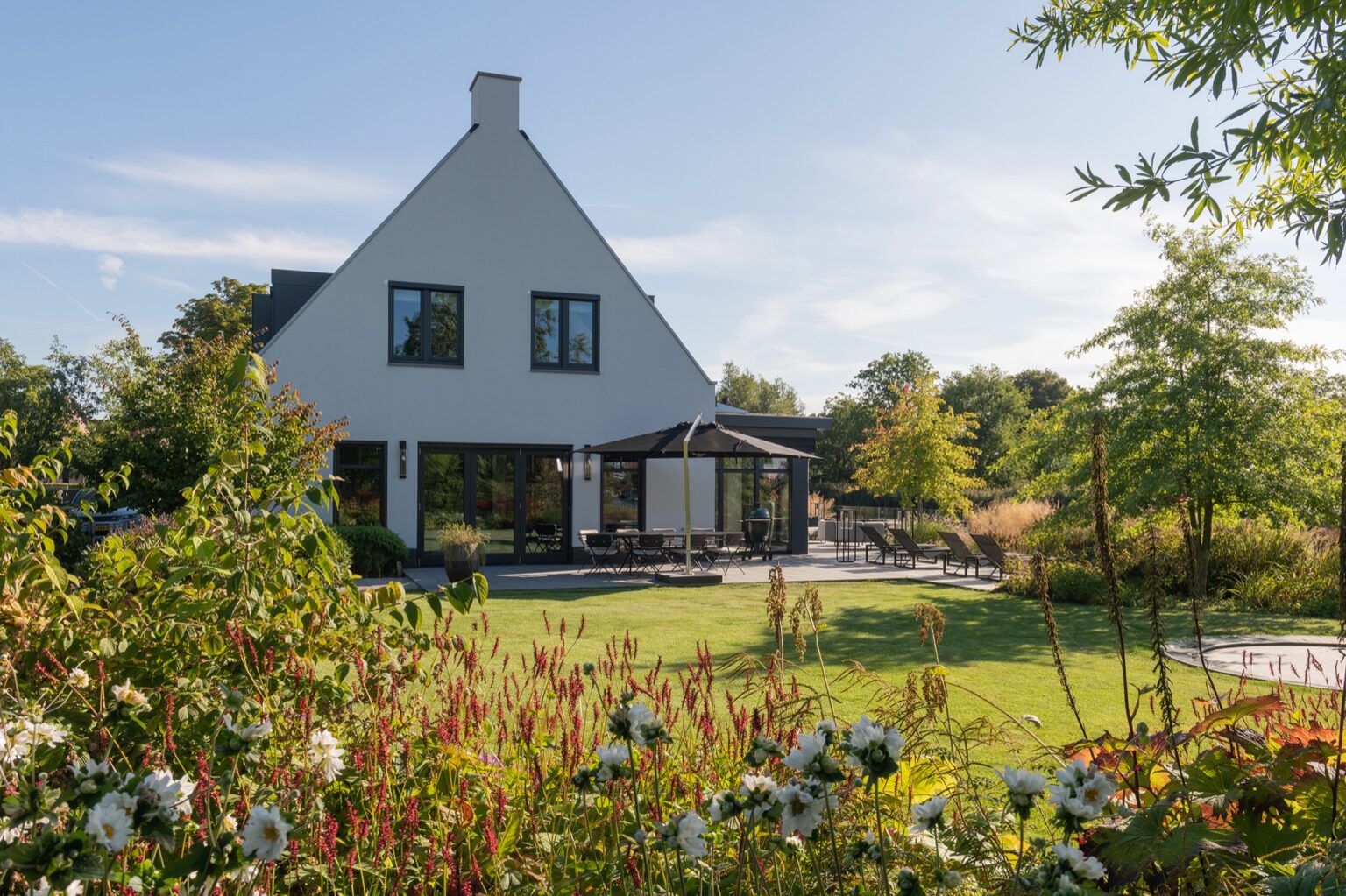 Luxe tuin Giessenburg