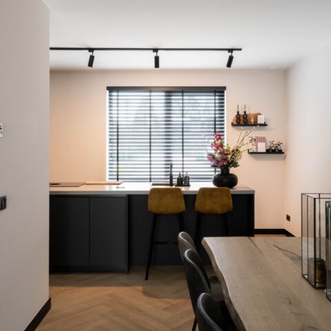 Moderne keuken en inloopkast, Dongen