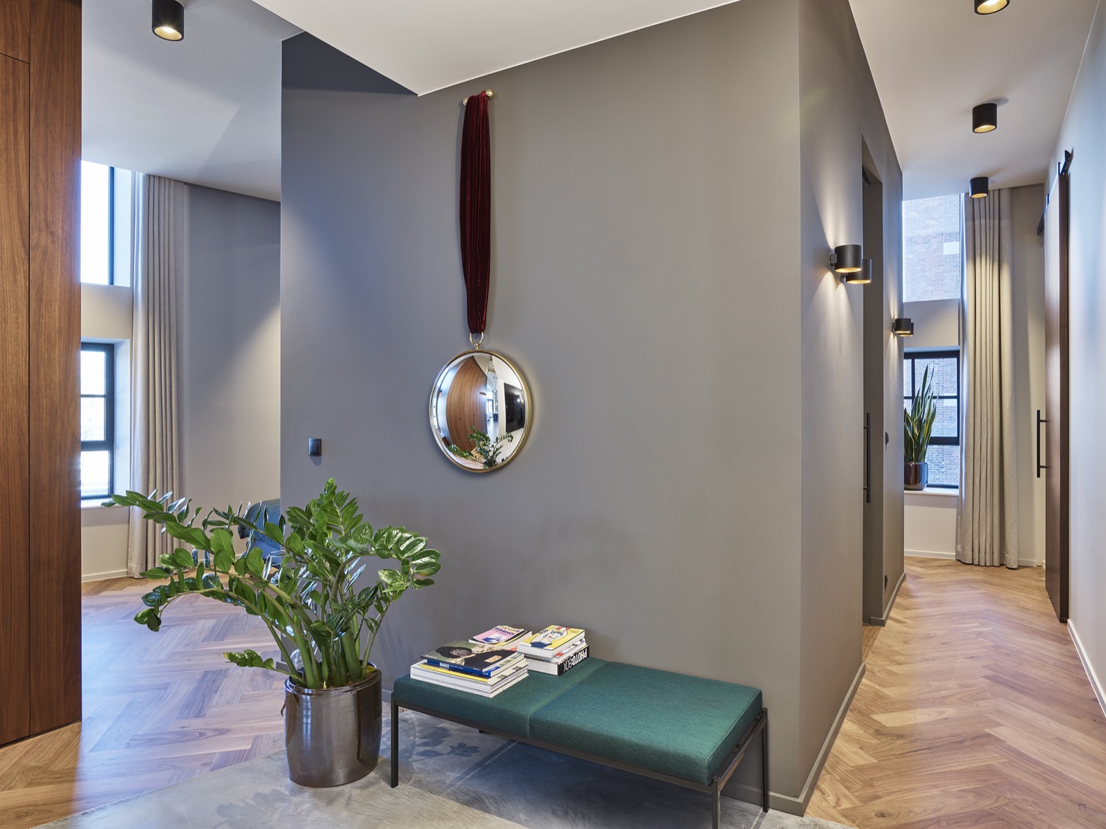 Indoors,Interior Design,Corner,Plant,Furniture,Living Room,Potted Plant,Bench,Locket,Jar, Luxury, Design, Exclusive, Modern, Custom Made, Special, Beautiful