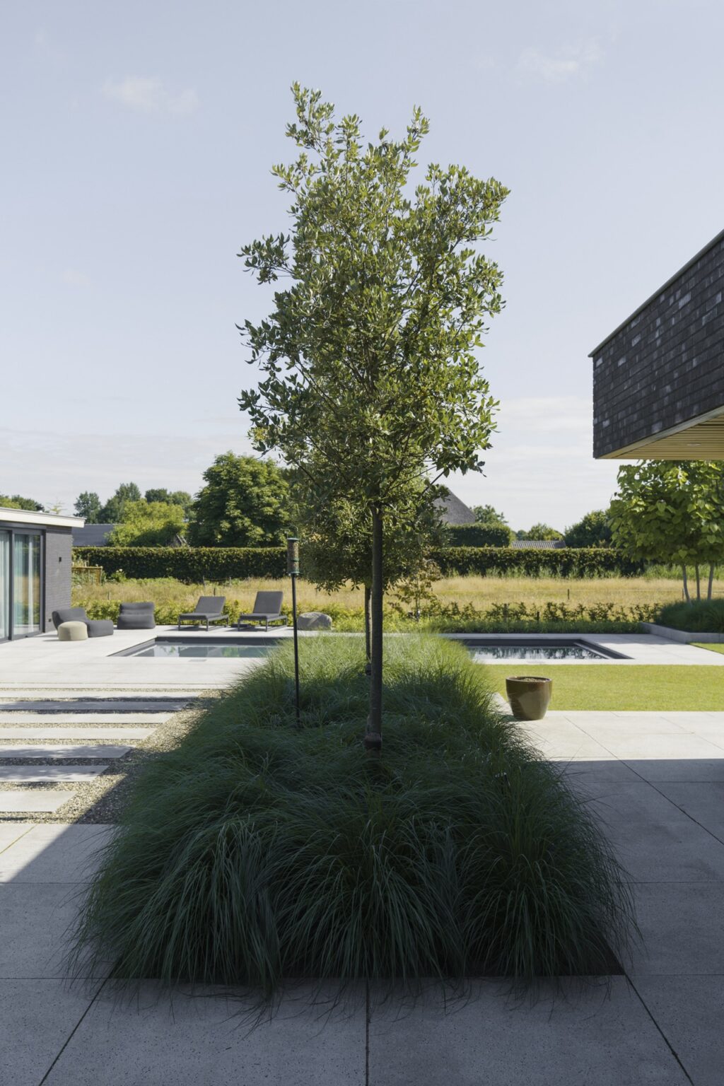 Moderne landschapstuin