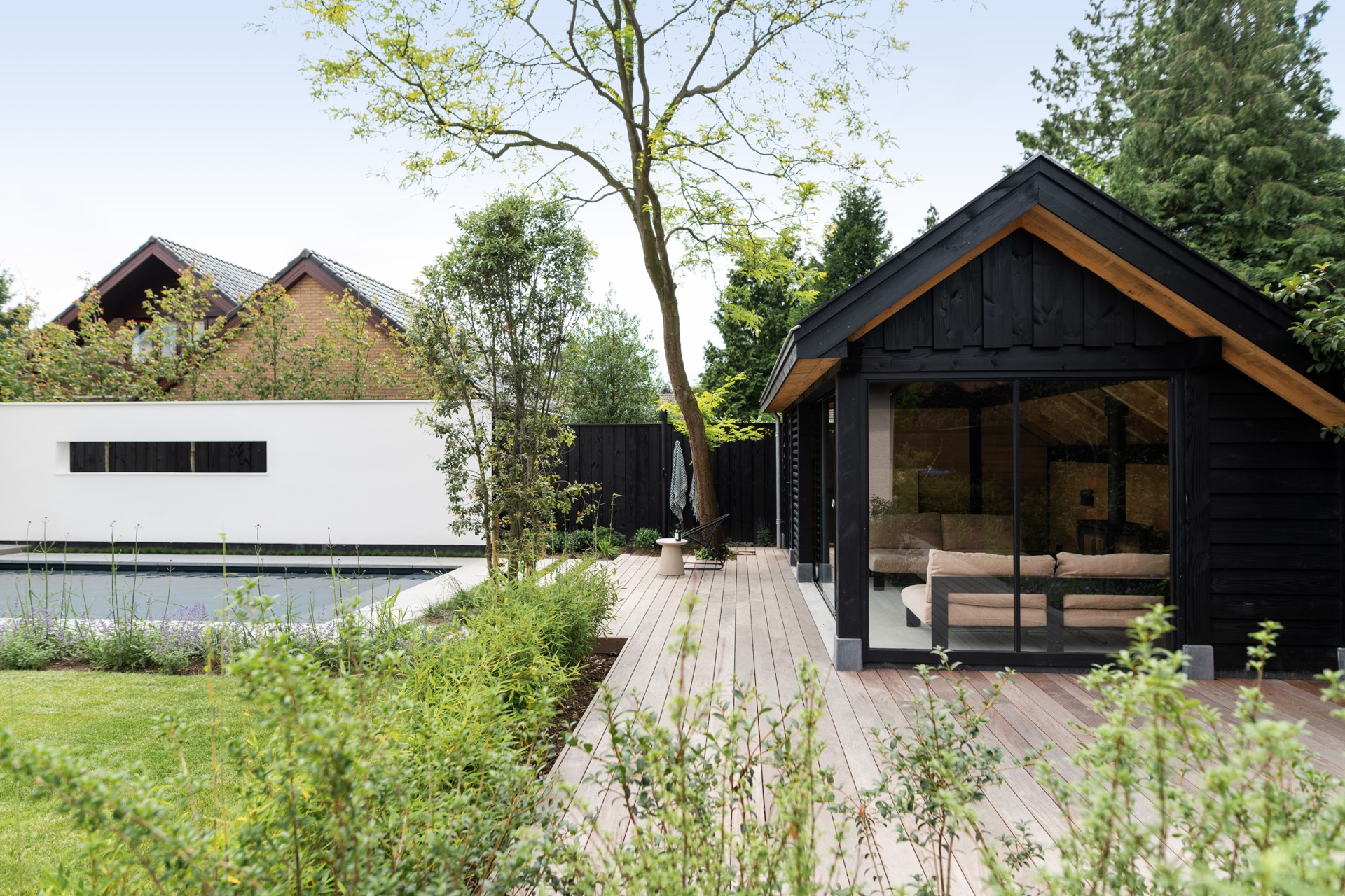5x een luxe poolhouse van hout