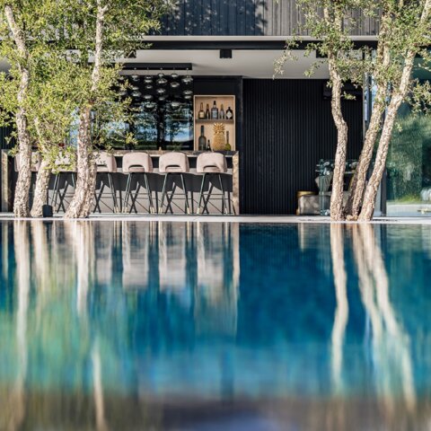 Interior Design,Pool,Water,Swimming Pool,Nature,Outdoors,Scenery,Waterfront,Person,Chair, Luxury, Design, Exclusive, Modern, Custom Made, Special, Beautiful