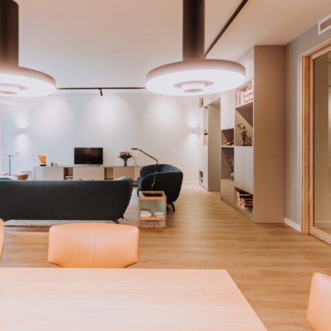 Duurzame Accoya binnendeuren met rook glas