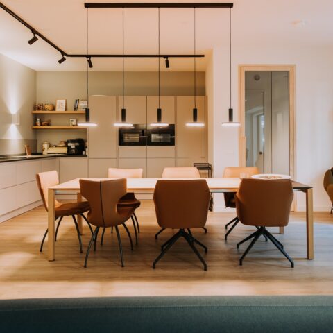 Duurzame Accoya binnendeuren met rook glas
