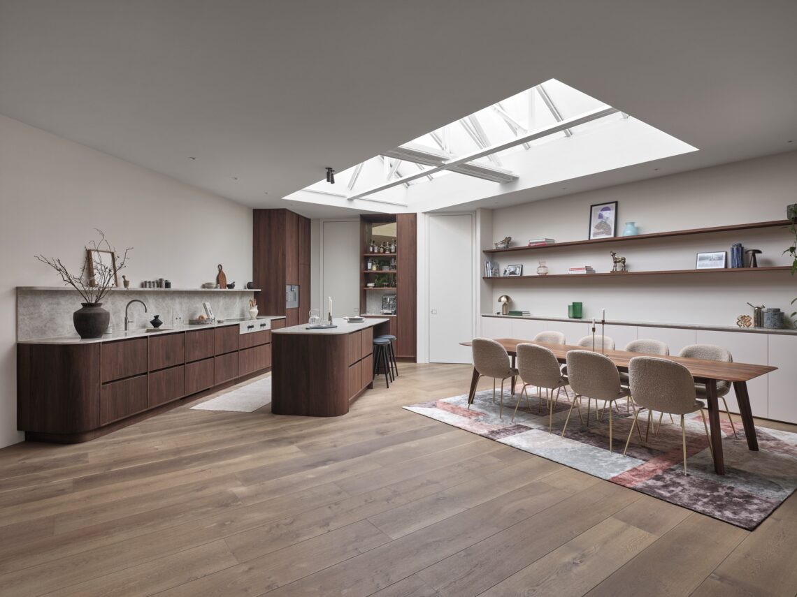 Exclusive kitchen with refined details