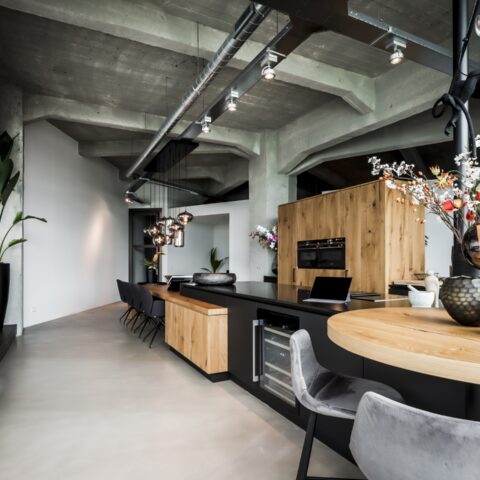 High-end woning met een smaakvol interieur