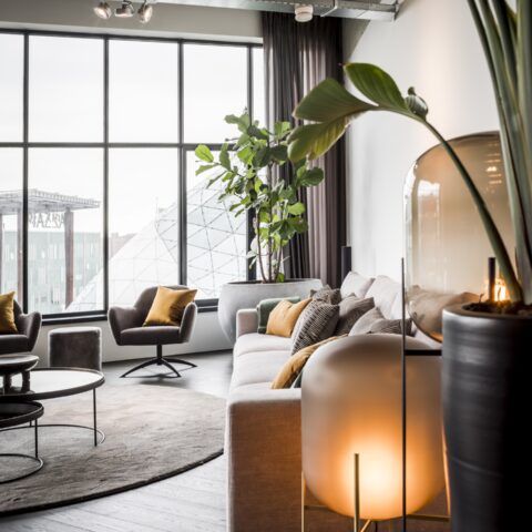 High-end woning met een smaakvol interieur