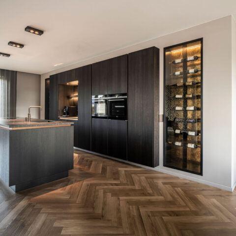 Custom kitchen townhouse