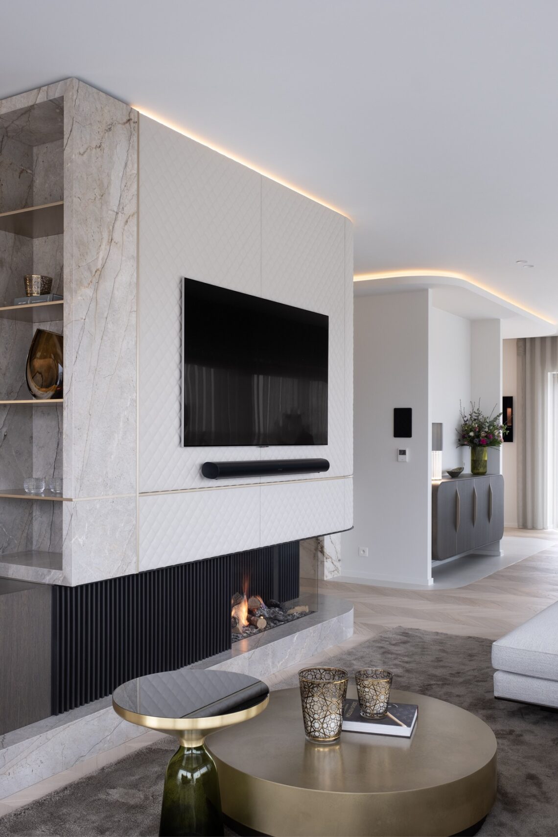 Penthouse Apartment With Fireplace And Skylight Reference: Penthouse Project Hasselt