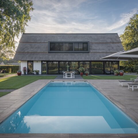 Moderne Villa in het Brabantse Alphen met Nova Line Zwembad