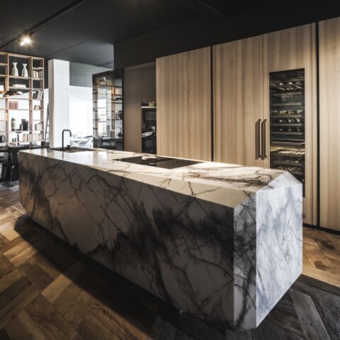 Sfeervolle showroom