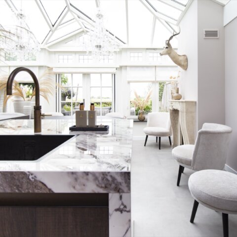 Moderne keuken met klassieke touch