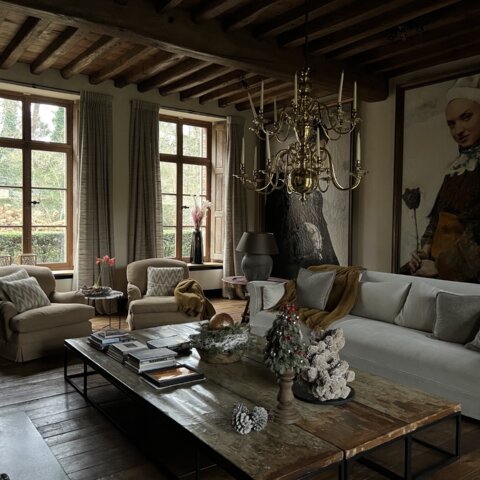 Klassiek en charmant oud-Engels interieur