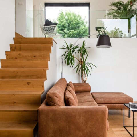 Woning met expressief metselwerk