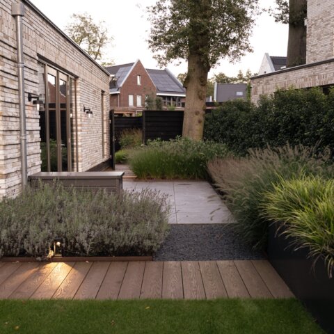Sfeervolle tuin in Hilversum