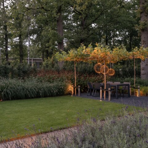 Sfeervolle tuin in Hilversum