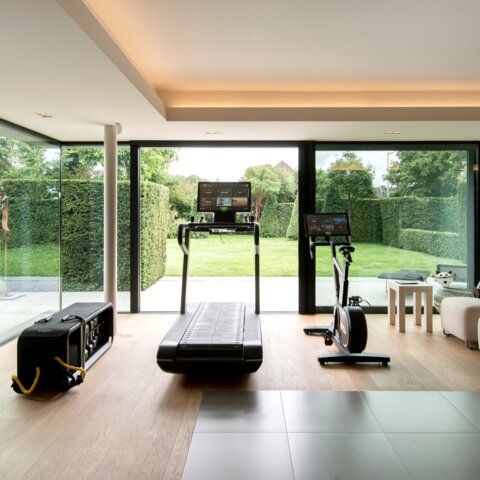 Poolhouse met fitness