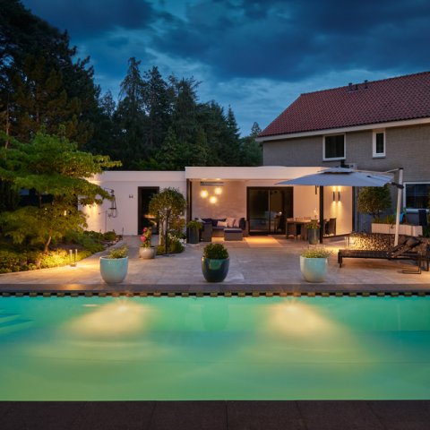 Bosrijke villa