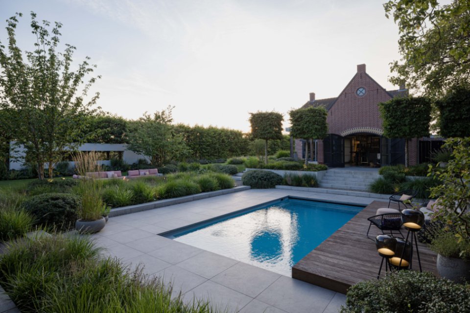 View of Luxury Loft Garden
