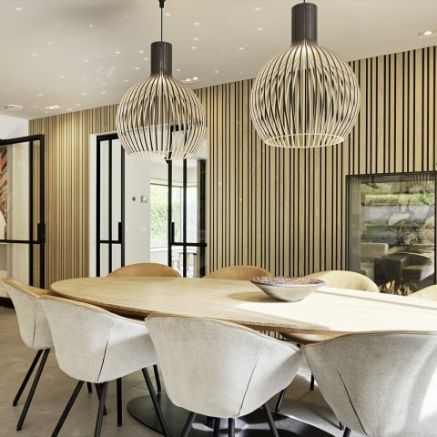 Moderne villa aan de rand van het bos