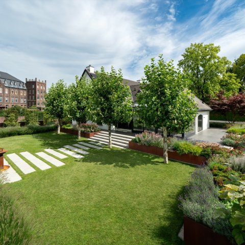 Tuin aan de Maas
