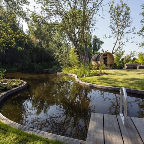 Luxe landelijke tuin