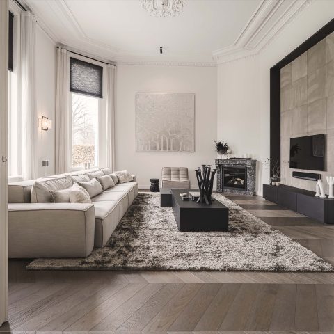 Villa met omarming van oud en nieuw