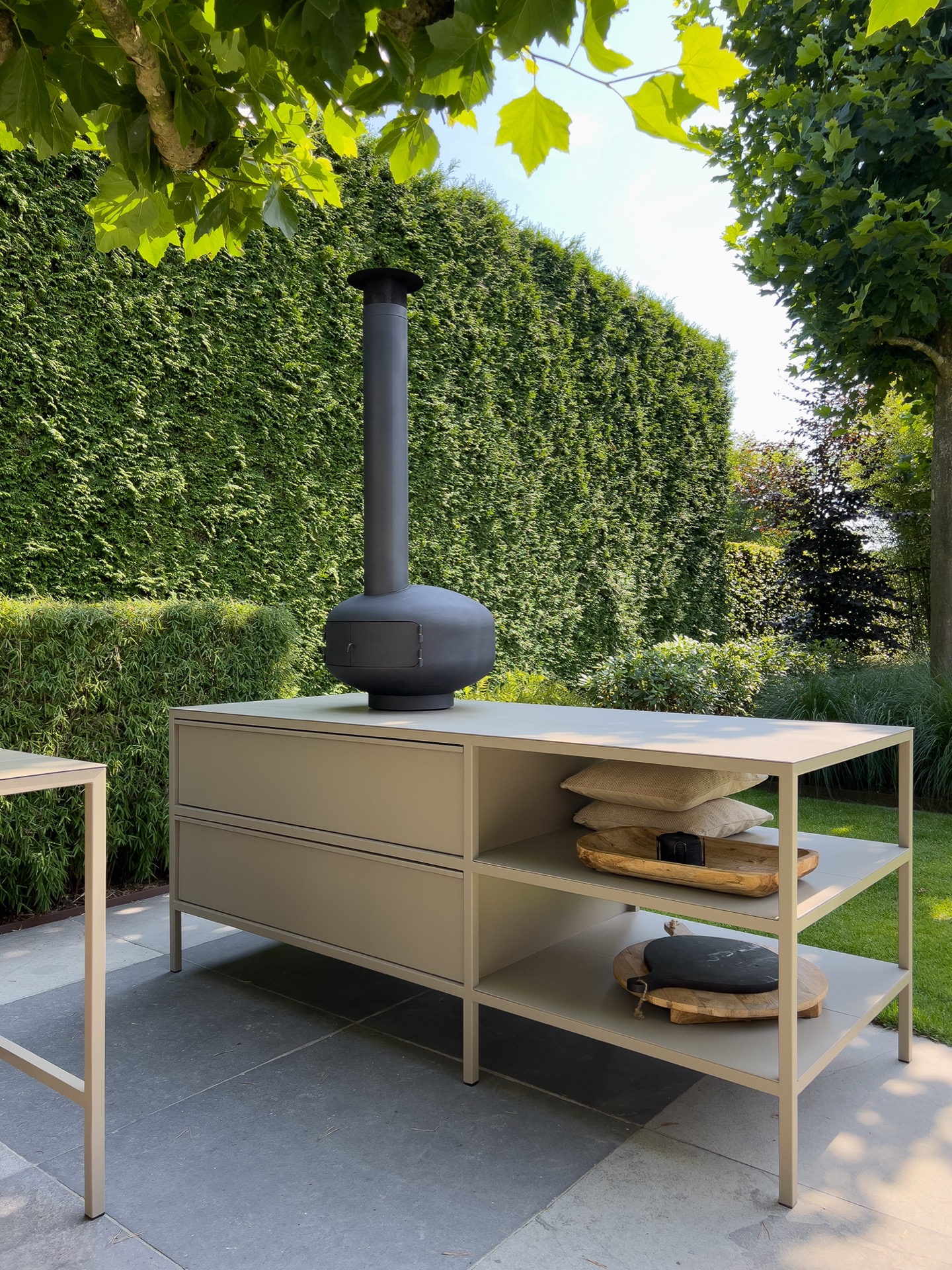 horno de leña exterior para pizza: outdoor dining & cooking met de B-OUTDOOR 8, Luxury, Design, Exclusive, Modern, Custom Made, Special, Beautiful