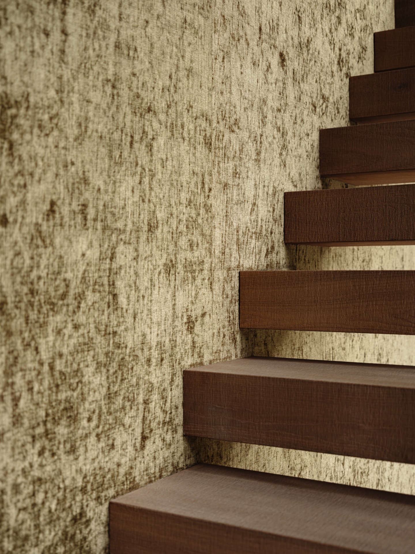 villa interior renovation: hallway corridor with wooden panels, windows and pendant lighting above the stair area, Luxury, Design, Exclusive, Modern, Custom Made, Special, Beautiful