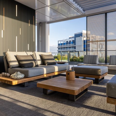 Dakterrassen van lofts met waanzinnig uitzicht op unieke locatie