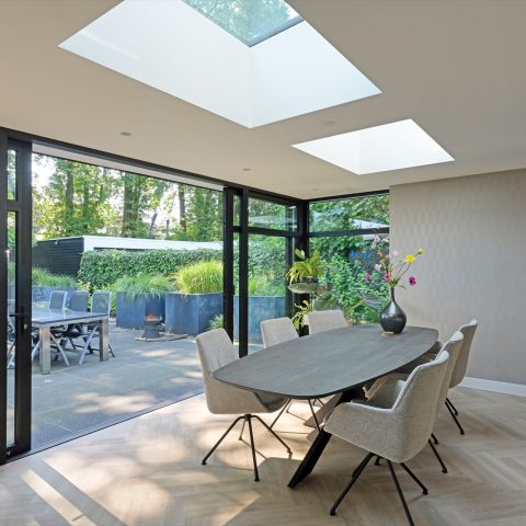 Luxe uitbouw met veel licht te Veenendaal