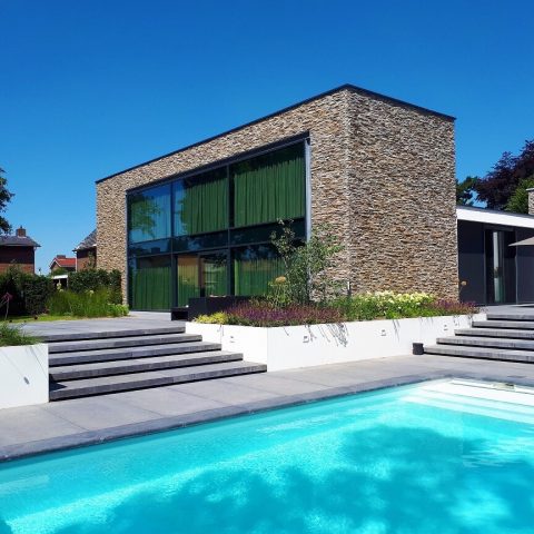 Moderne tuin te Stein