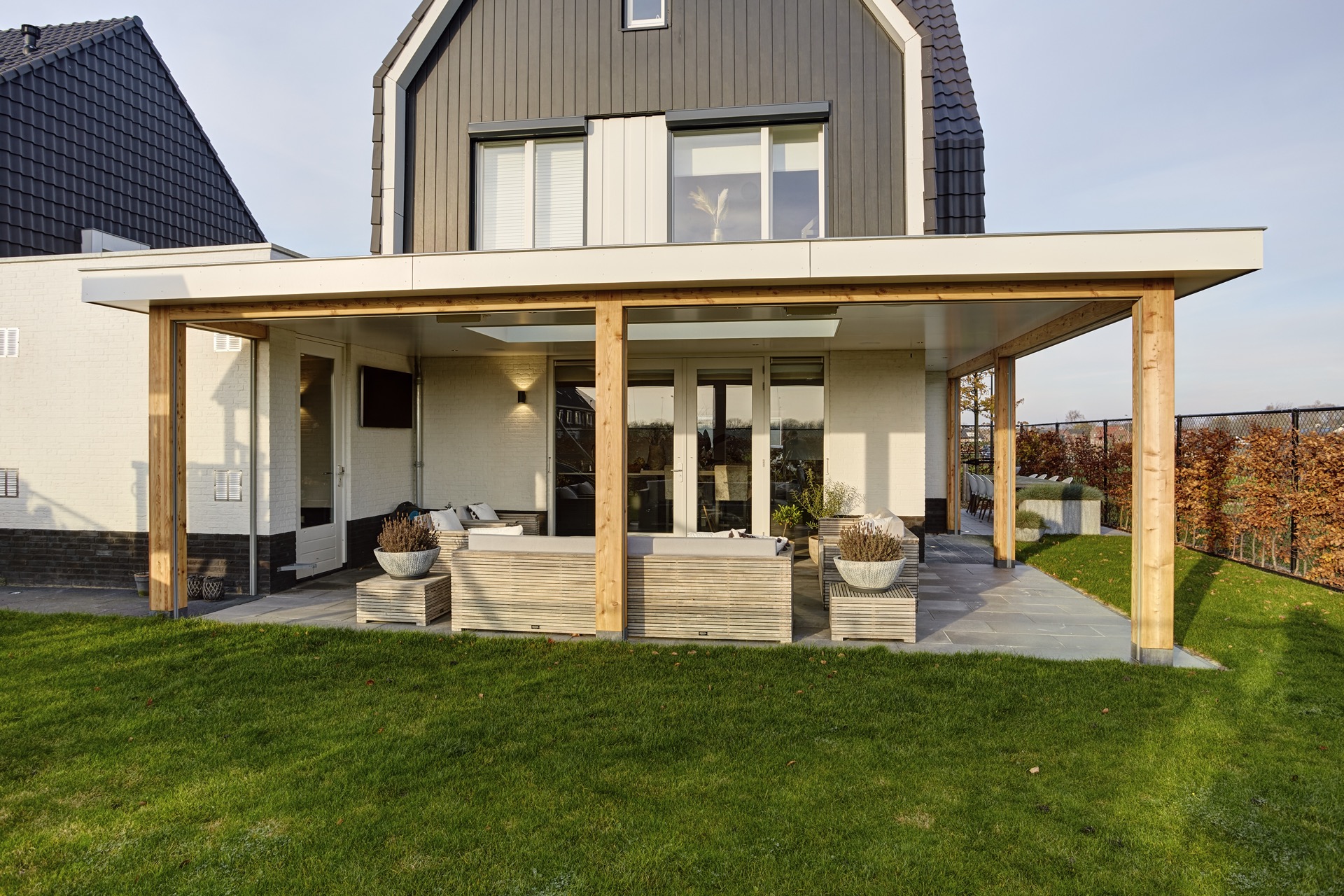 luxe tuin, luxe overkapping, design tuin, Luxe, Design, Exclusief, Modern, Maatwerk, Bijzondere, Mooie