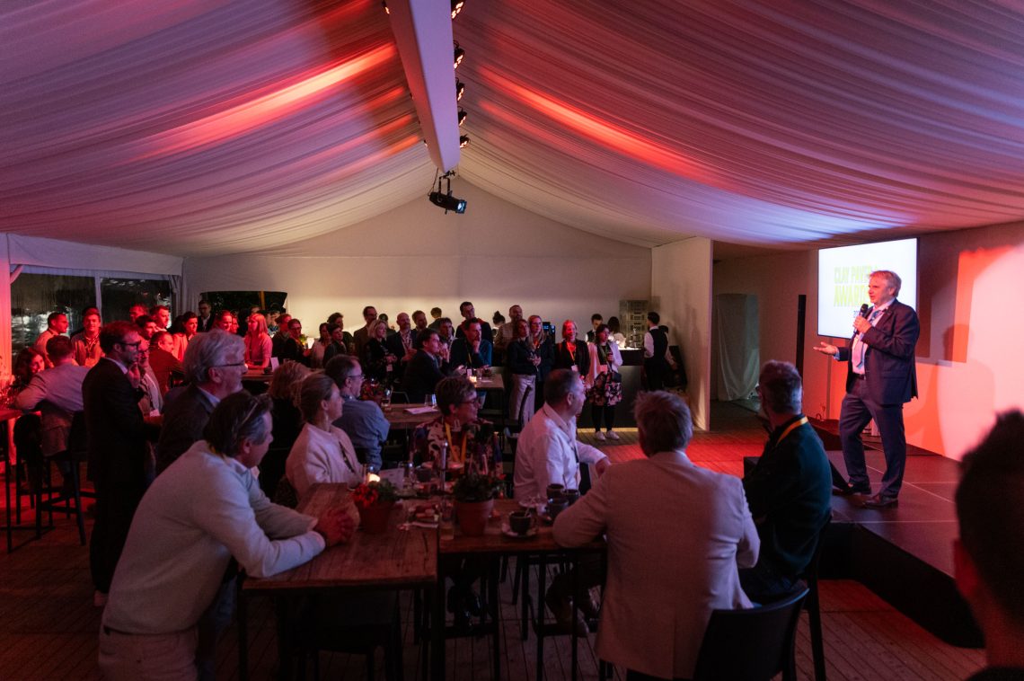 De winnaars van de Vande Moortel Clay Paver Awards 2022-2023  