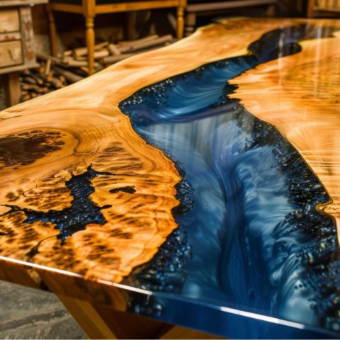 Breng jouw interieur tot leven met een epoxy tafel
