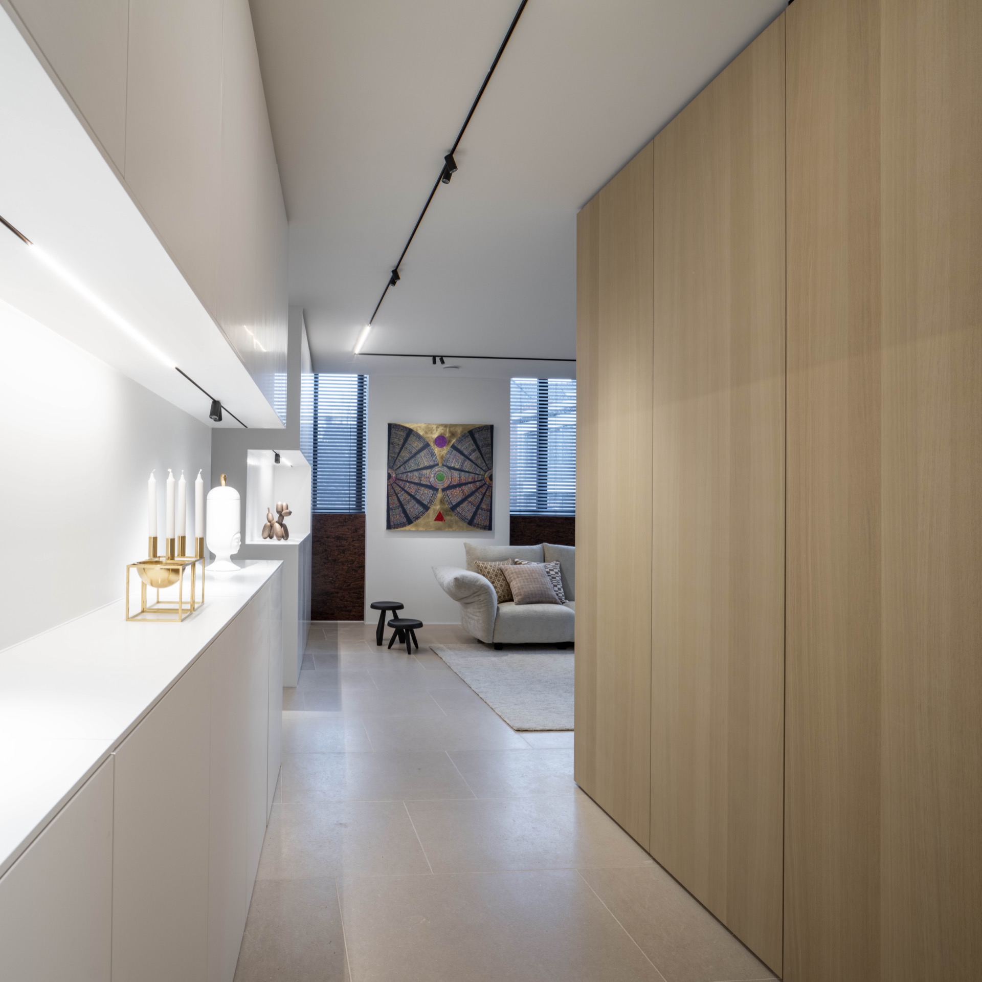 ristrutturazione casa: camera da letto con arte e illuminazione atmosferica, vista sulla città, Luxury, Design, Exclusive, Modern, Custom Made, Special, Beautiful