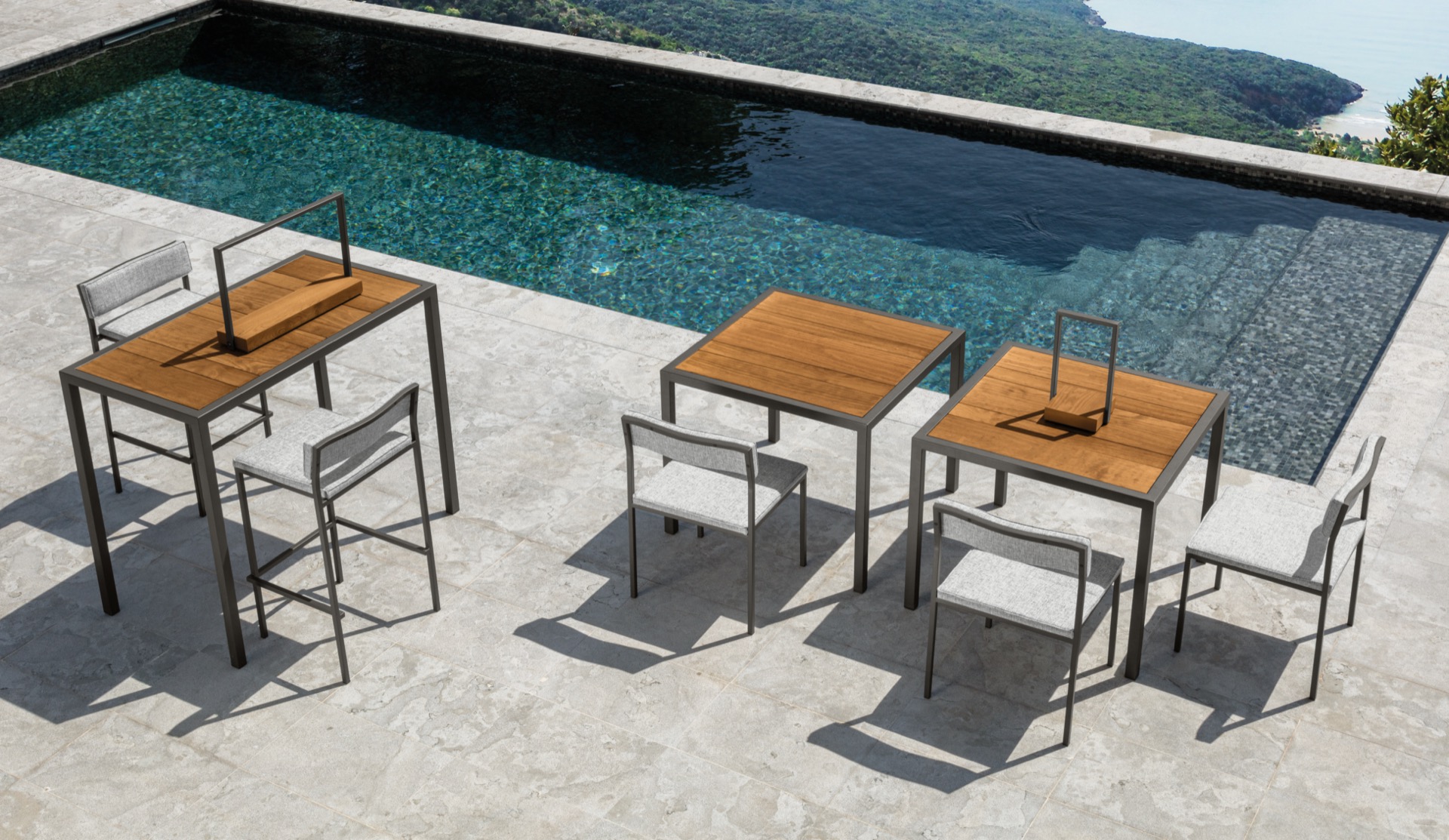 mobilio da giardino moderno: vista sul giardino e l'ambiente con paesaggi naturali, Luxury, Design, Exclusive, Modern, Custom Made, Special, Beautiful