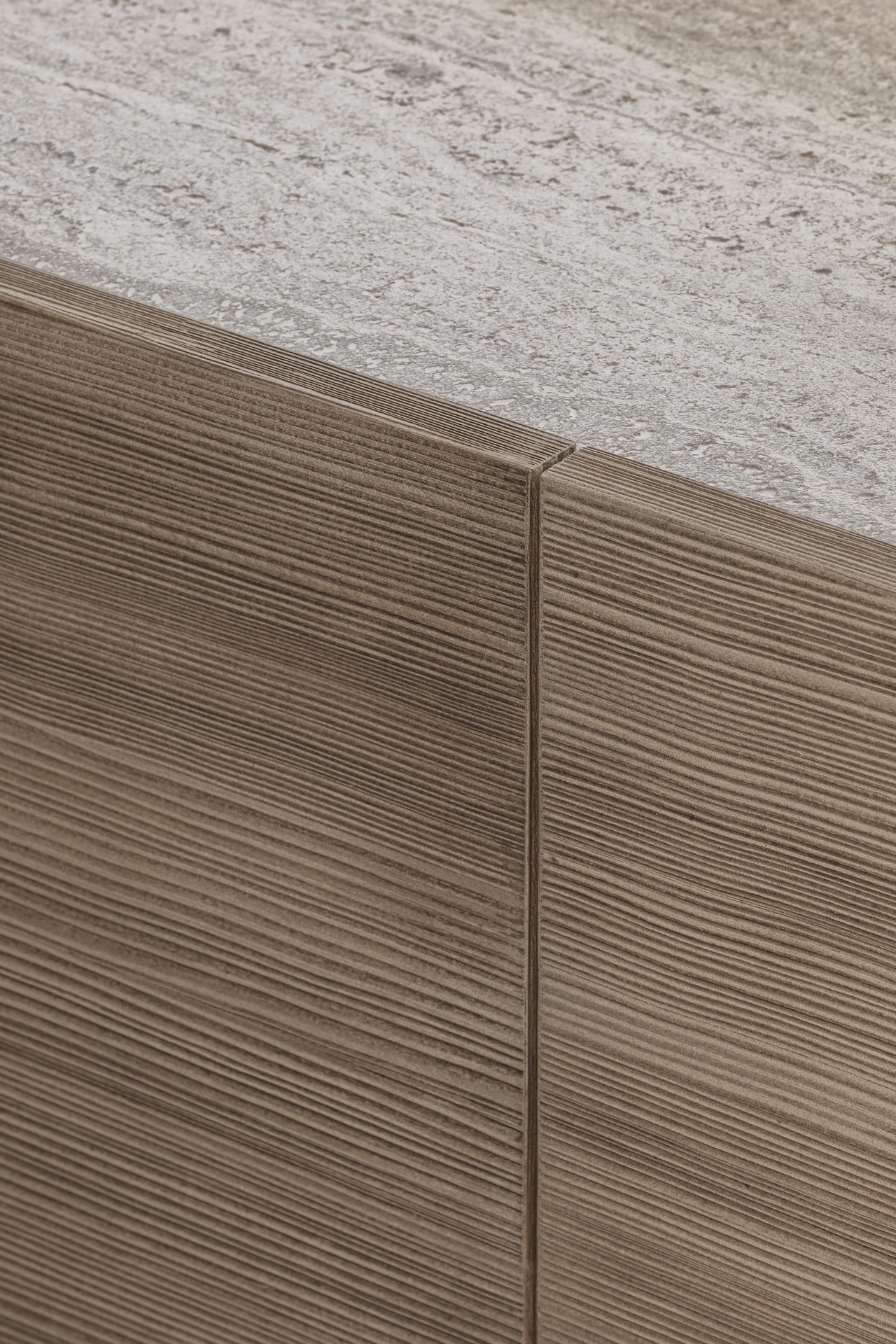 diseño de baño minimalista: primer plano de texturas de madera y hormigón en detalles de baño, Luxury, Design, Exclusive, Modern, Custom Made, Special, Beautiful